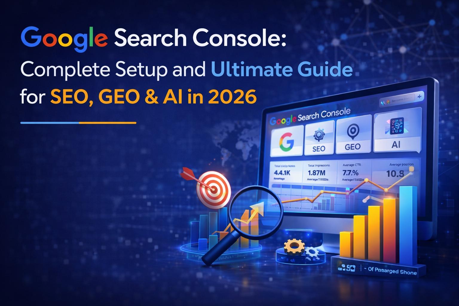 Google Search Console: Vollständige Einrichtung und Ultimativer Leitfaden für SEO, GEO & KI in 2026