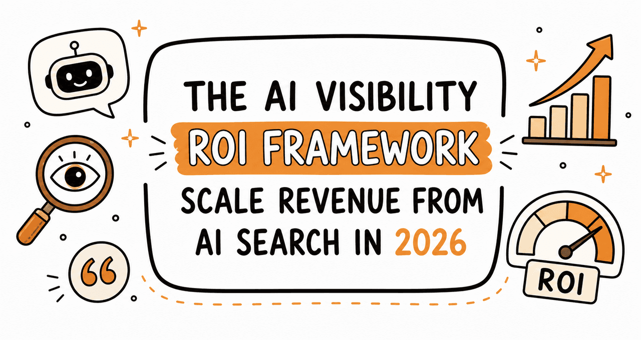 The AI Visibility ROI Framework: How to Scale Revenue from AI Search in 2026