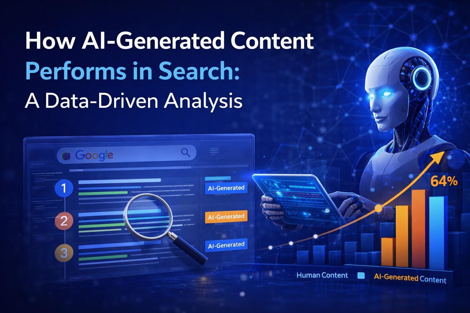 How AI-Generated Content Performs in Search: A Data-Driven Analysis