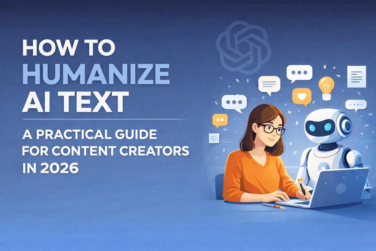 How to Humanize AI Text: A Practical Guide for Content Creators in 2026