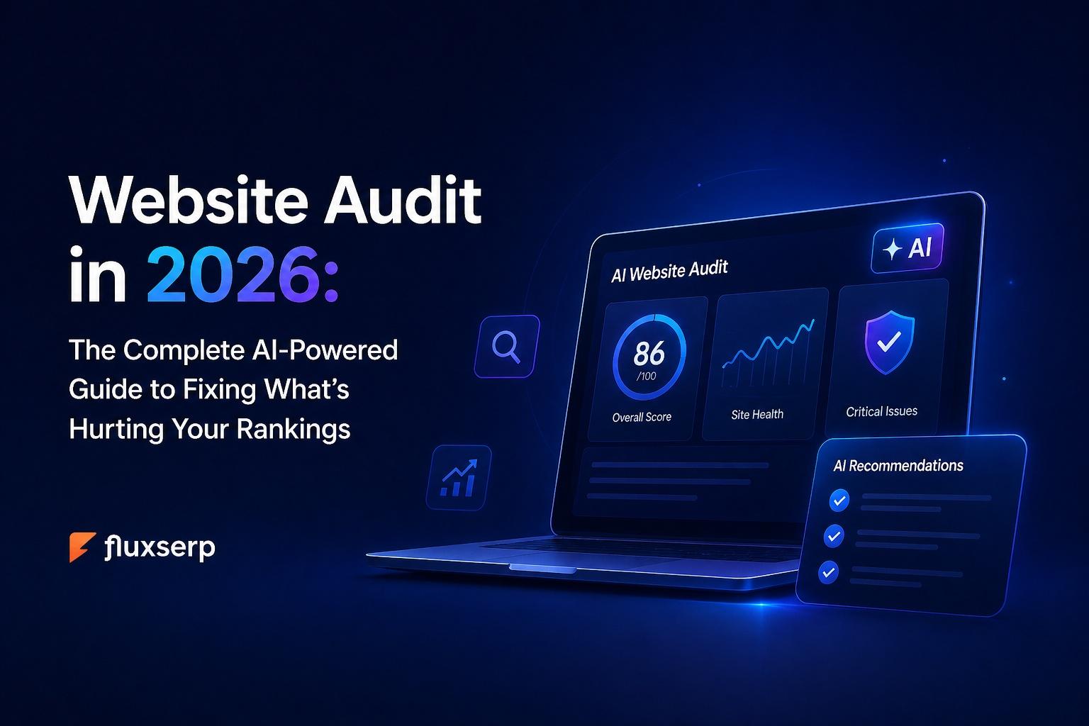 Auditul de Site în 2026: Ghidul Complet Bazat pe AI pentru a Repara ce Îți Afectează Pozițiile